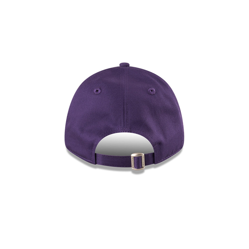 Fremantle Dockers Youth Hat - AFL 2025 Badged Purple OTC 9Forty Kids Strapback Cap - New Era